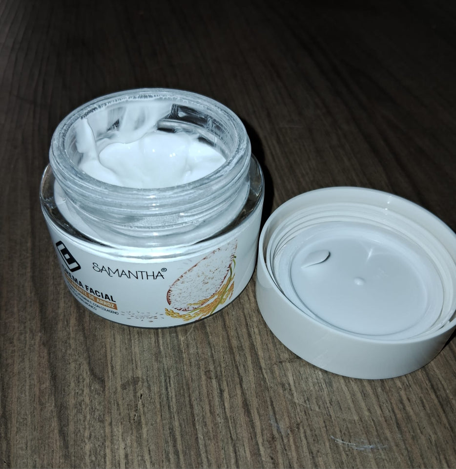 CREMA FACIAL ACLARANTE DE ARROZ
