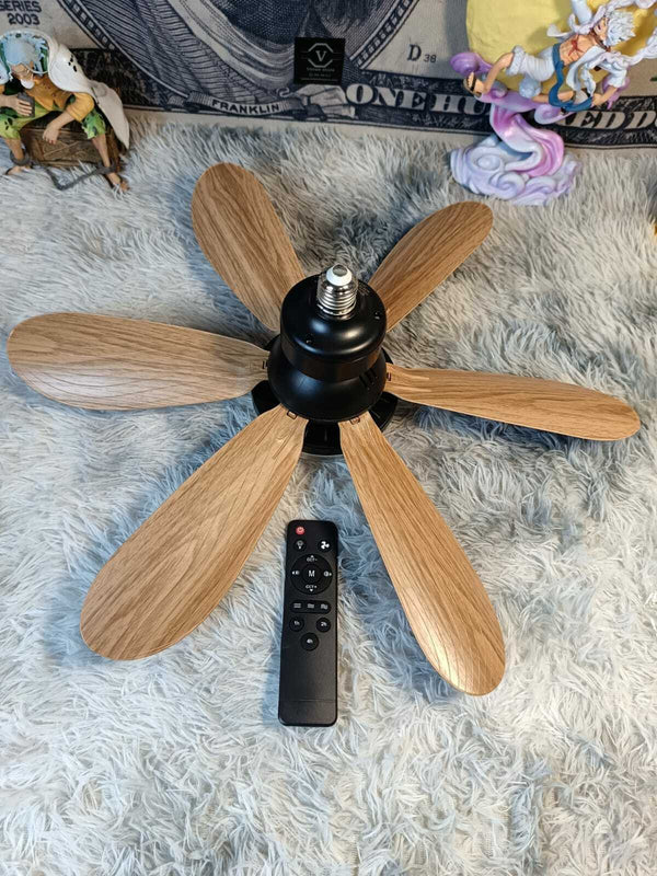 VENTILADOR DE TECHO MODELO MADERA 2026